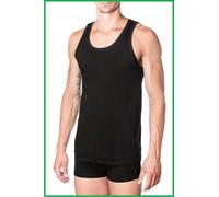 Set 3 Canotta Intima per Uomo Spalla Larga Canottiera Intimo Vogatore COTONE 100