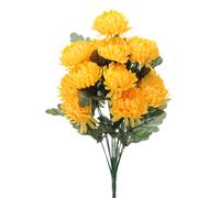 Set 3 Cespugli di Astro con 14 Fiori H 46 cm