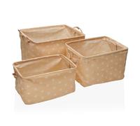 SET 3 CESTAS REC. STARS BEIGE