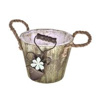 Set 3 Cesti con Pala e Manici in Corda Larghezza 15 cm