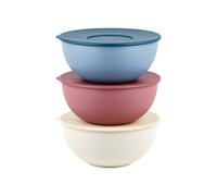 Guzzini - Set di 3 contenitori per insalatiere con coperchi Ø16 cm - GUZZINI
