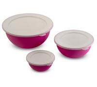 Set 3 Contenitori con Coperchio, per Alimenti, Omada Design Linea Sanaliving