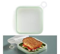 Set 3 Contenitori Panini Lavabili per Microonde e Lavastoviglie Conservazione Si