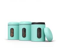 Set 3 Contenitori Stordis per Alimenti con Coperchio e Finestra - BPA Free