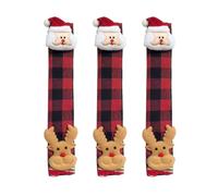 Set 3 Copri Maniglie Cucina Rosso Durevole per Forno Microonde Frigorifero