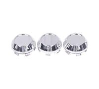 Set 3 Coprimozzo Posteriore Argento per Triciclo Elettrico Ruote Misura Precisa