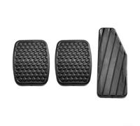 Set 3 Copripad Pedali Gomma Per Suzuki per swift per acceleratore Freno per | High-strength Rubber, Direct Replacement, Fits per suzuki per swift, OEM 49451-60B00, Includes per accelerator Brake Clutch