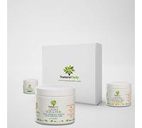 Set 3 Creme Viso e Corpo Ecze & Psor - creme naturali ed intensive con Miele di Manuka, Aloe Vera, Burro di karitè, Olio di cocco. Trattamento per la pelle secca, pruriginosa,arrossata e squamosa