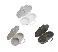 Set 3 Cuociuova Microonde per Frittata e Uova Strapazzate