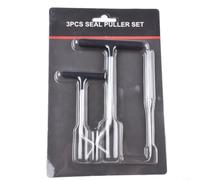 Set 3 Estrattore Guarnizioni Olio Acciaio Set 3 Estrattore Guarnizioni | Design ergonomico, punta affilata, leva ottimale, adatto a spazi stretti, manutenzione motori
