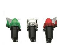 Set 3 Fanali a Batteria LED - Fanali Bianco Verde e Rosso per Navigazione