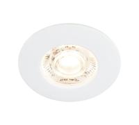 Set 3 Faretti Incasso Kulana Mini Plastica Bianco Led Integrato 3,6W 3000K [EEK: A++]