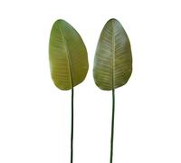 Set 3 Foglia Artificiali Banano 110 cm