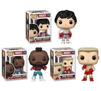 Set 3 Funko Pop Rocky