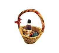 Set 3 giocattoli cane a tema natalizio in peluche con squeaker inclusi in un ces