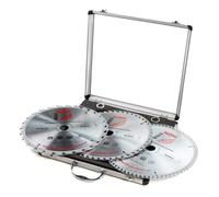Set 3 lame circolari widia hm x legno 300 z28-z48-z72 Holzmann