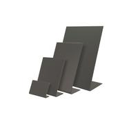 SECURIT - TBA-BL-A5 - Set 3 lavagnette a L - nere - A5 - Securit - 90082 - Conf. da 1 Pz. - TBA-BL-A5