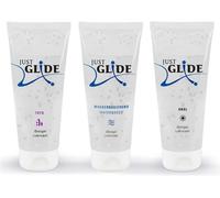 Just Glide Toys/Water-Based/Anal Set 200ml x 3 Lubrificanti a Base d'Acqua 600ml