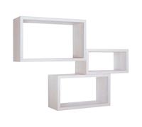 MODULARREDO Trittico Mensole da Parete, Legno, Rovere Imperiale, 15.5x45.0x27.0 cm, 3 unità