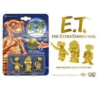 E.T. the Extra-Terrestrial Collector's Set Mini Figures 3-Pack Golden Edition by