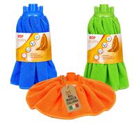 Set 3 Mop Gonnellina 150 g Colori Assortiti