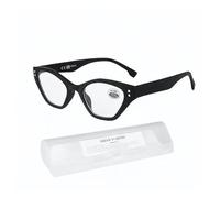 Set 3 Occhiali da Lettura +1.00 - Stile Cat-Eye Geometrico - Colori Assortiti