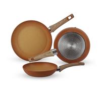 Set 3 padelle 20, 24 e 28 cm Tognana Traditional Stone