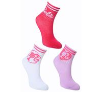 Set 3 Paia di Calzini in Cotone per Bambine (IT, Numero, 27, 30, Rosa)