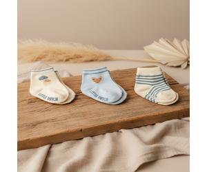 Set 3 paia di calzini neonato Forest Friends – 44/56