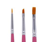 Set 3 Pennelli per decorare dolci e cake design piccoli