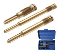 set 3 pezzi alesatori per candelette,m10+m12 - codice bgs138 FBGS138 BGS officin