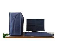 Set 3 Pezzi Coperchio Antipolvere per Computer Desktop, Coperchio Antipolvere per Cpu Monitor Da Tavolo Computer PC Custodia Antipolvere Torre Della Tastiera, Copri Computer Antipolvere (27 pollici)