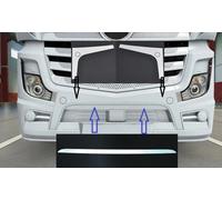Set 3 pezzi decorazione paraurti griglia anteriore per Actros MP4 camion cami...