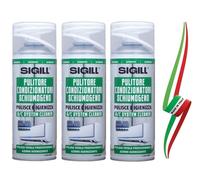 SET 3 PEZZI DI PULITORE IGIENIZZANTE SCHIUMOGENO PER CONDIZIONATORE AUTO E CASA