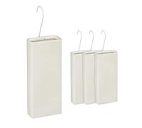 SET 3 PEZZI EVAPORATORE UMIDIFICATORE IN CERAMICA PER TERMOSIFONI RADIATORI CON GANCIO