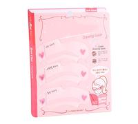 Set 3 pezzi Guida per il disegno della classe Magic Eye Brow Sopracciglio Stencil Template Helper