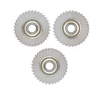 Set 3 PEZZI Ingranaggi 34 denti compatibile con Motore XOFO XF 36V 250W Bici elettrica E-Bike Argento BiMAX