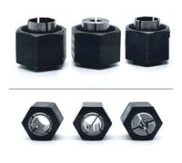 Set 3 pezzi pinza mandrino per router DW621 DW616 12mm 1/2 1/4 ricambio