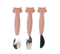 Set 3 pezzi posate Trixie in silicone