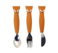 Set 3 pezzi posate Trixie in silicone