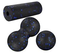 Set 3 Pezzi Roller per Fasce Muscolari,Palline,Pallina Massaggiante per Piedi Mani Schiena Colonna Vertebrale allenamento delle fasce e Massaggio Muscolare