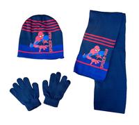 SET 3 PEZZI SPIDERMAN MARVEL CAPPELLO SCIARPA GUANTI TAGLIA UNICA BAMBINI