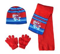 SET 3 PEZZI SPIDEY MARVEL CAPPELLO SCIARPA GUANTI TAGLIA UNICA BAMBINI - M08151