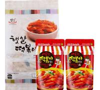 Set 3 pezzi, Topokki con 2 Salse Piccanti Sempio