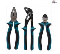 SET 3 PINZE BORMANN PINZA COMBINATA DA 7, DIAGONALE DA 6 E POMPA IDRAULICA DA 10