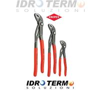 SET 3 PINZE KNIPEX COBRA CON PULSANTE DI REGOLAZIONE 180 MM/250 MM/300 MM