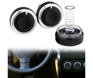 Set 3 pomelli interruttore regolazione AC auto compatibili con per Suzuki e per