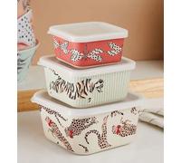 SET 3 PORTA SNACKS BAMBOO YVONNE ELLEN