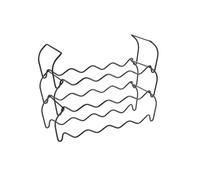 Set 3 Portabottiglie Impilabili 44x15x13/34cm