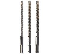 Set 3 punte elicoidali foratura marmo-granito SDS-PLUS NEMESIS Makita